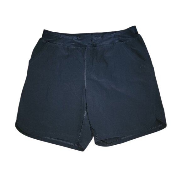 Lands End Swim Shorts Womens Plus Size 20W Black Pull On Swim Vacation Modest - Picture 1 of 3